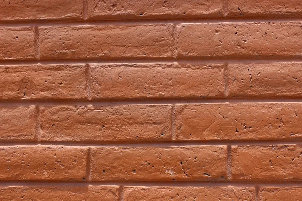 Kahverengi tuğla duvar — Stok fotoğraf