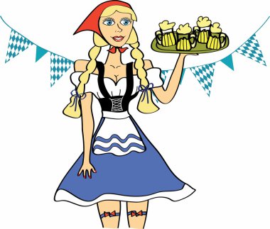 Oktoberfest kız