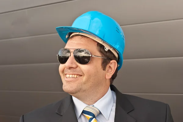 Director of construction site — Stock Photo, Image