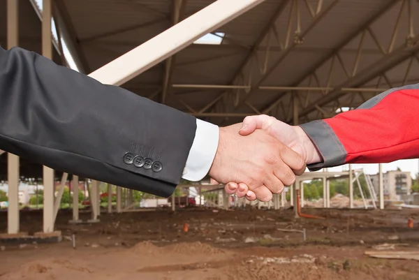 Stretta di mano aziendale — Foto Stock