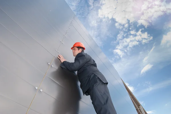 Director of construction site — Stock Photo, Image