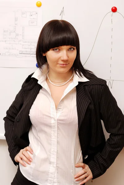 Portrait de femme d'affaires — Photo