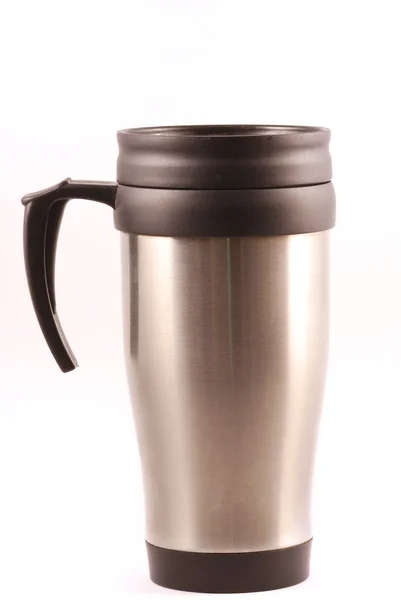 Coffee thermos mug — Stock Photo, Image