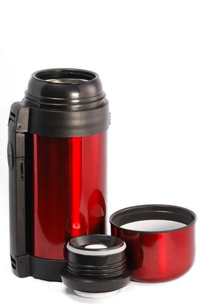 Coffee thermos mug — Stock Photo, Image