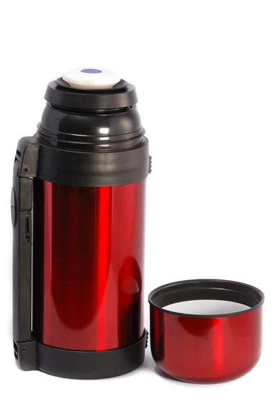 Coffee thermos mug — Stock Photo, Image