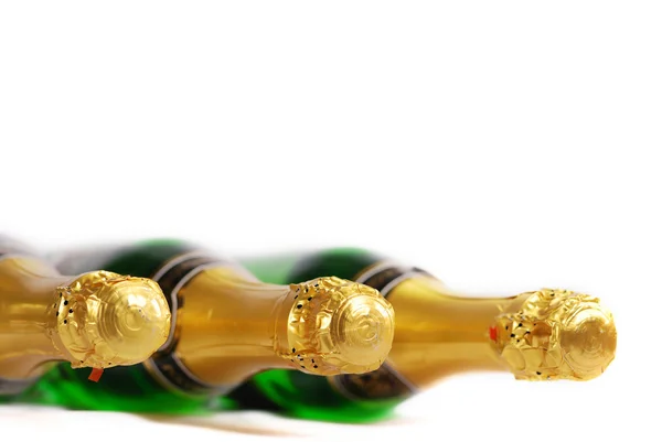 Champagne bottles — Stock Photo, Image