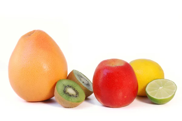 Grupo colorido de frutas frescas — Fotografia de Stock