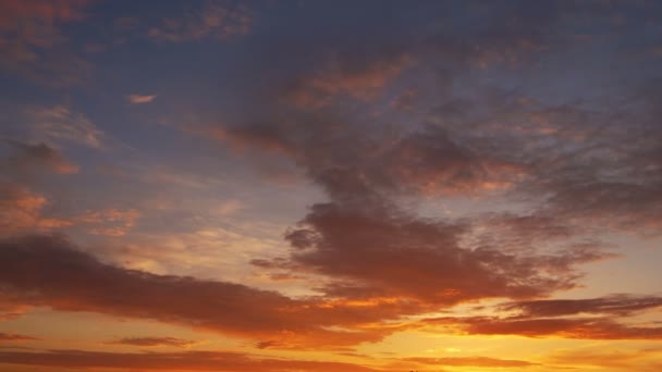 Sonnenaufgang im Zeitraffer — Stockvideo