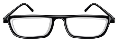 Glasses vector clipart