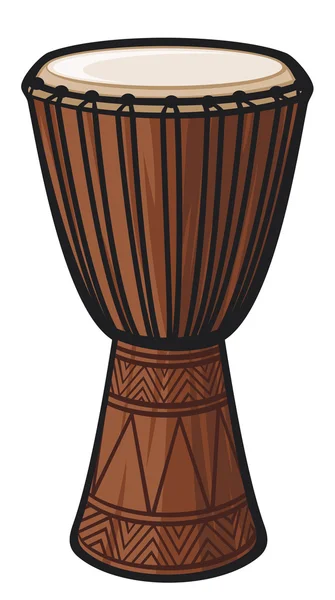 Tambour africain — Image vectorielle