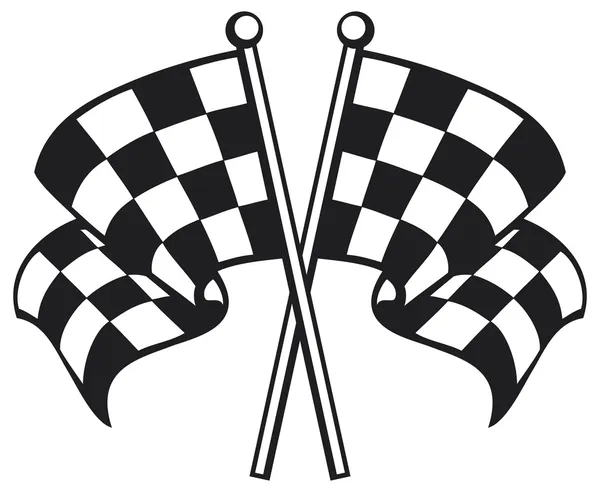 Race vlag — Stockvector