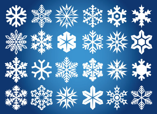 Фон снежинки
