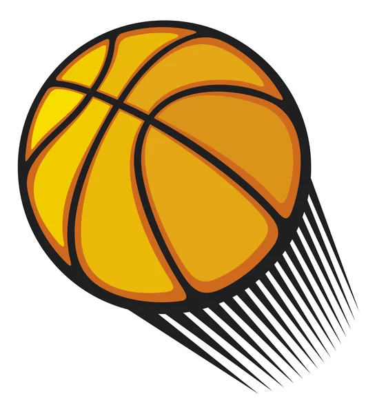 Pallone da basket gioco — Vettoriale Stock