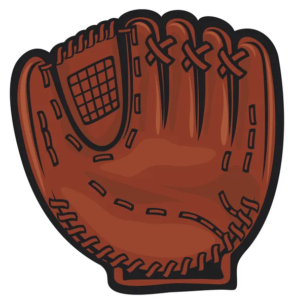 Catcher handschoen — Stockvector