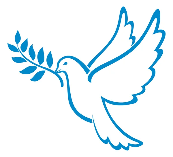 和平之鸽 免版税图库插图