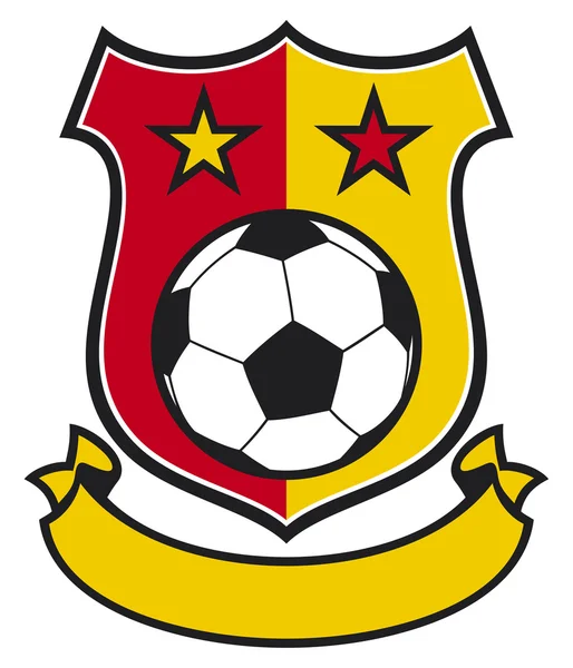 Fotboll club symbol — Stock vektor