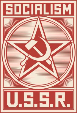 Ussr poster clipart