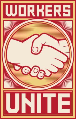 poster işçileri birleşin