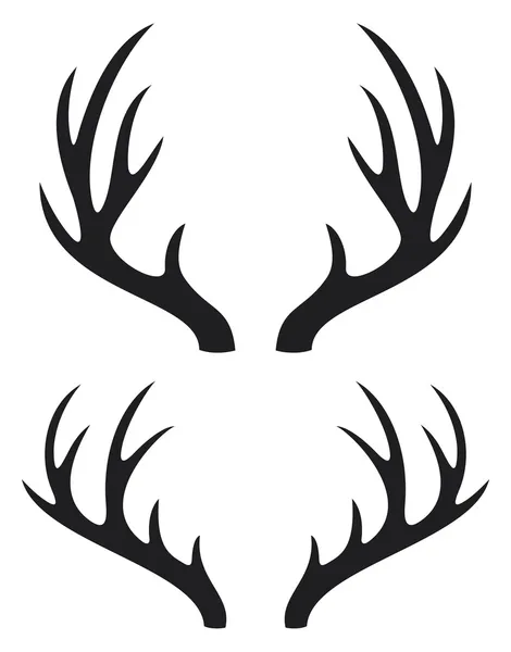 Cornes de cerf — Image vectorielle