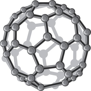 c60 buckyball moleküler yapısı