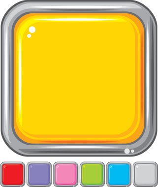 yedi parlak düğmeler topluluğu