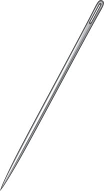Dikiş iğnesi (dikiş iğnesi, gözlüklü metal dikiş iğnesi ve )