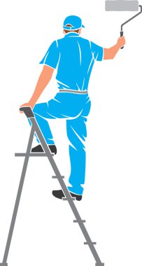 Painting services design clipart