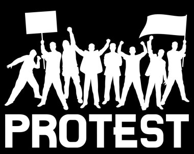 öfkeli protesto lots