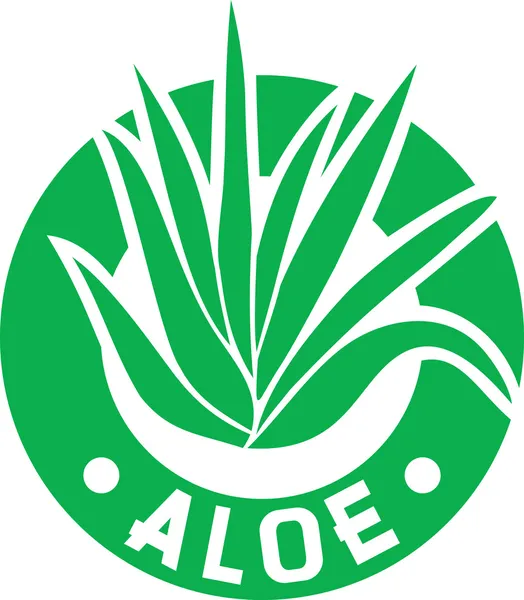 Aloe vera símbolo — Archivo Imágenes Vectoriales