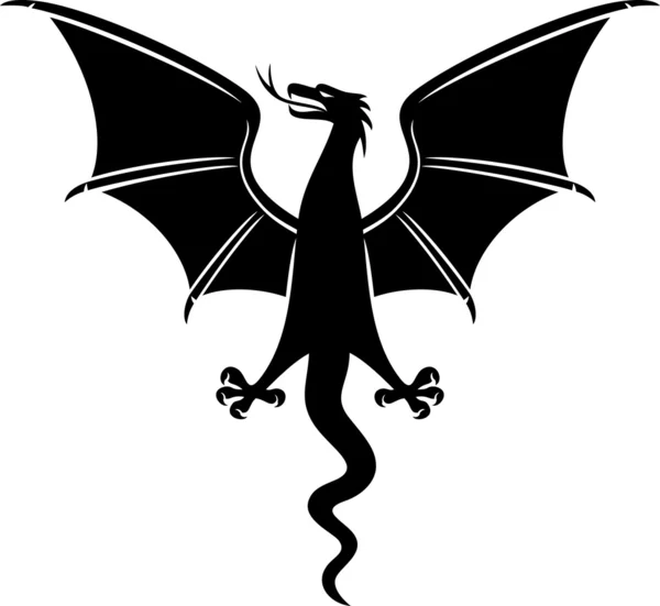 Дракон — стоковий вектор