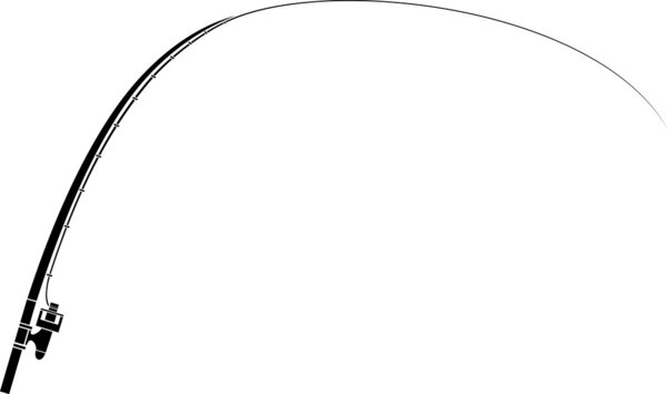 Isolated fishing rod