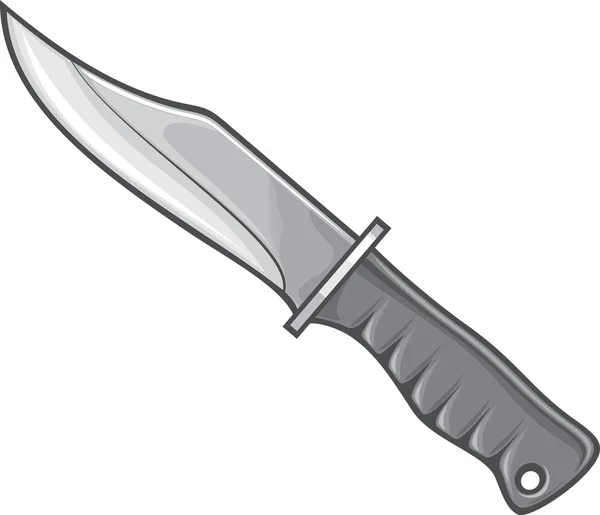 Militära kniv — Stock vektor