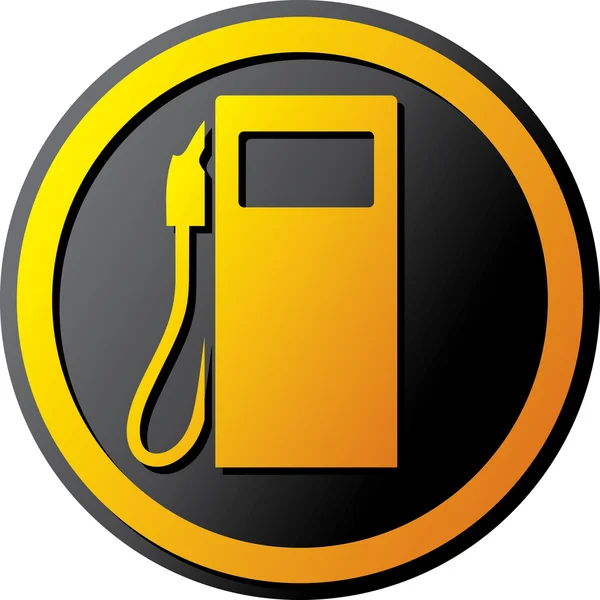 Petrol station icon — Stock Vector