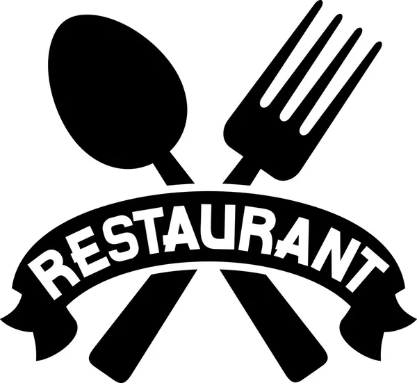 Símbolo restaurante —  Vetores de Stock
