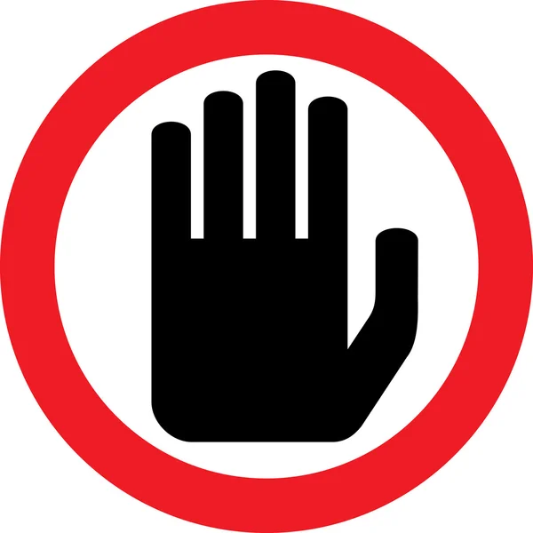 Stop sign — Stock Illustration Stop sign Stock Illustration