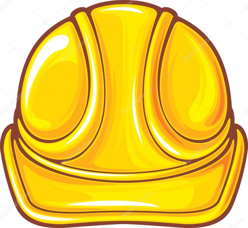 yellow hard hat clip art