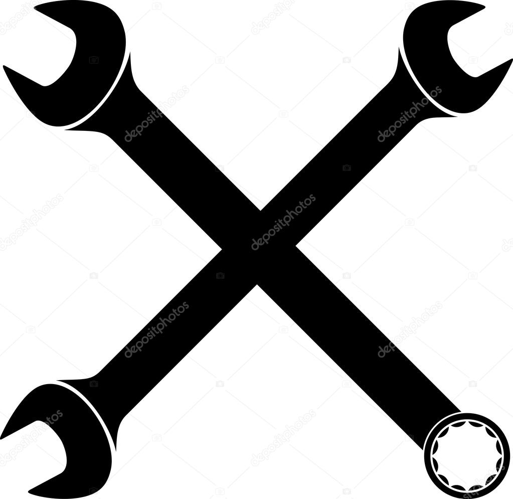 Crossed Wrenches Vector Art, Icons, and Graphics for Free Download