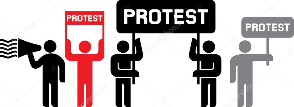 protesting icons