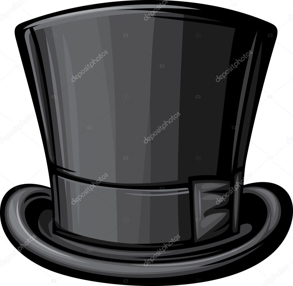 シルクハットストックベクター ロイヤリティフリーシルクハットイラスト Depositphotos