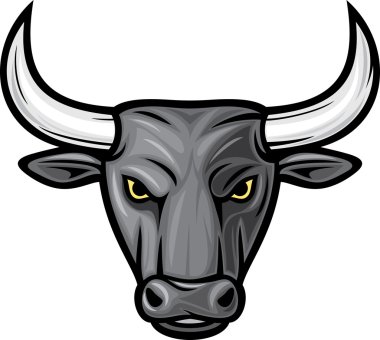 Black bull head