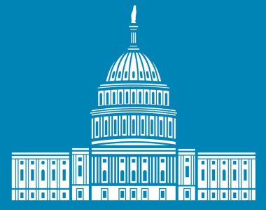 United States Capitol clipart