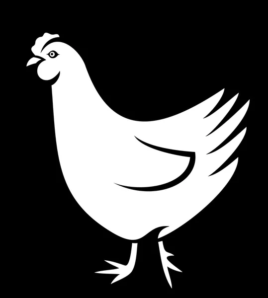 Poulet — Image vectorielle