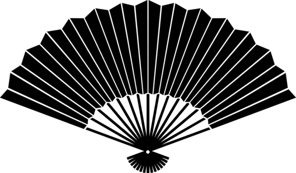 Oriental fan — Stock Vector