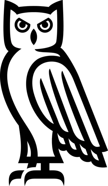 Hibou vecteur — Image vectorielle