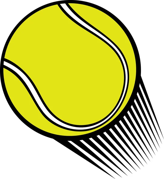 Pelota de tenis — Vector de stock