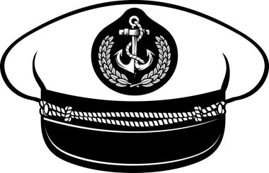 Captain hat clipart