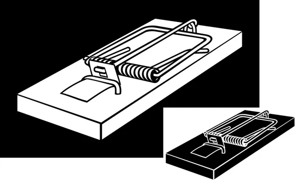 Mousetrap — Stock Vector