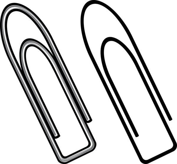 Paper clip — Stock Vector