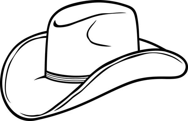 Cappello da cowboy — Vettoriale Stock