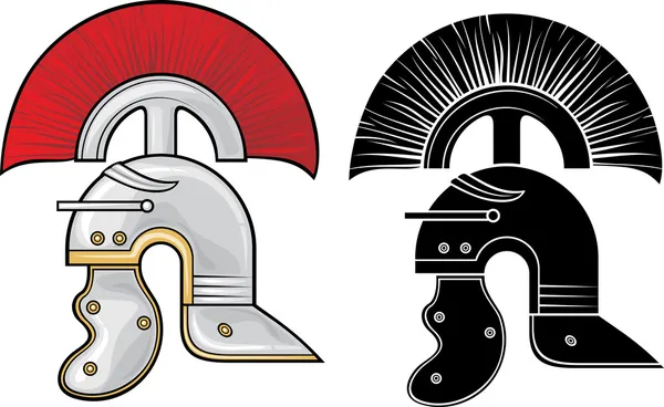 Римский шлем — стоковый вектор